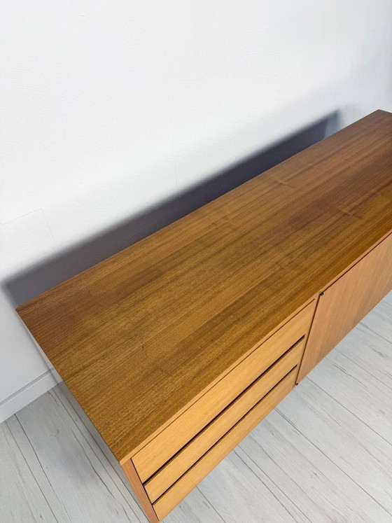 Credenza Lowboard Tedesca in Teak Mid-Century Vintage anni '60 – Credenze, Legno (photo 6 of 16)