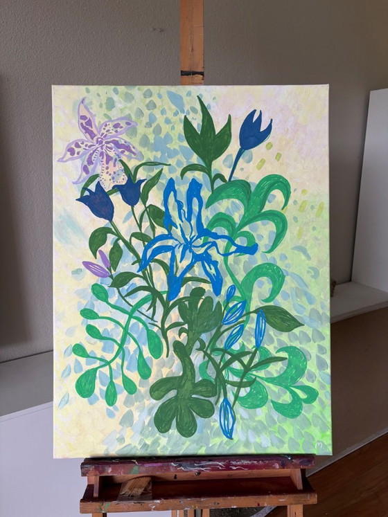 Image 1 of Heartbreak 1 - Painting (Flowers, Floral) - 55 x 75