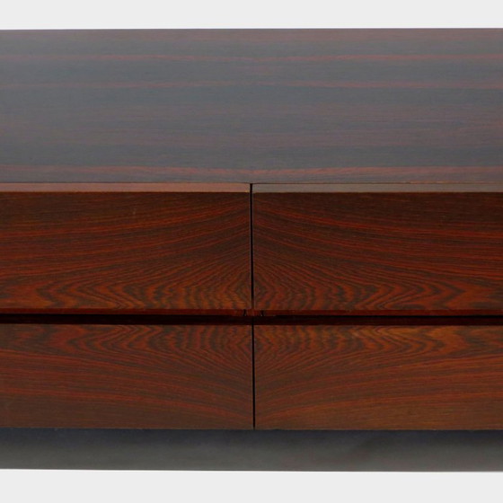 Image 1 of Vintage rosewood design sideboard with four drawers, 1960s