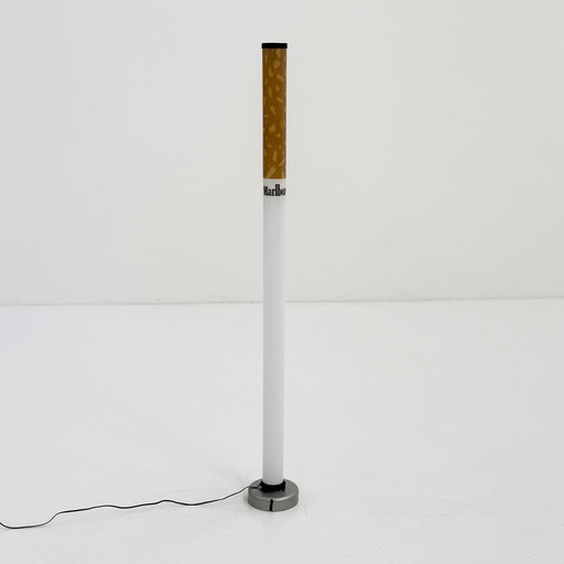 Cigarette Floor Lamp from Marlboro, 1990s