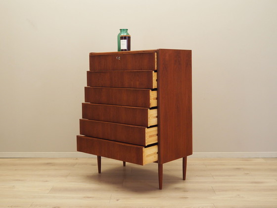 Image 1 of Cassettiera in teak, design danese, anni '70, produzione: Danimarca