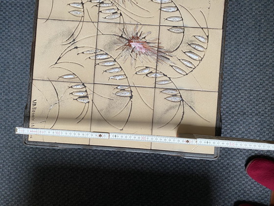 Image 1 of Vallauris la Roue coffee table (damaged)