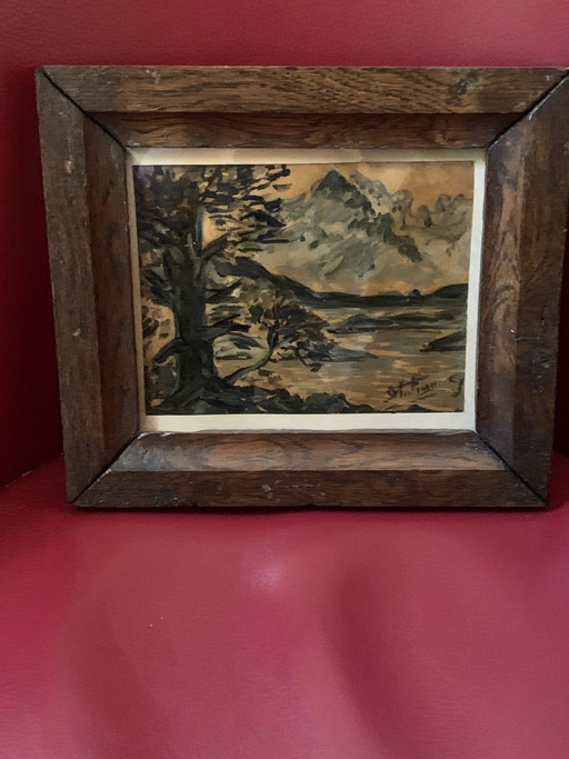 Curiosidad: Obra temprana del pintor provenzal Georges Autran 1941-2025