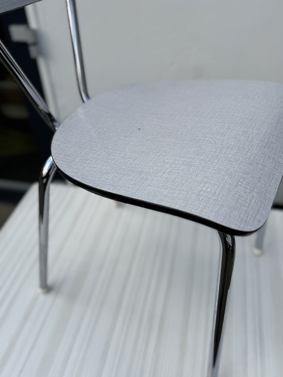 Vintage Laminate Dining Table and Chairs – lamine (photo 8 of 15)