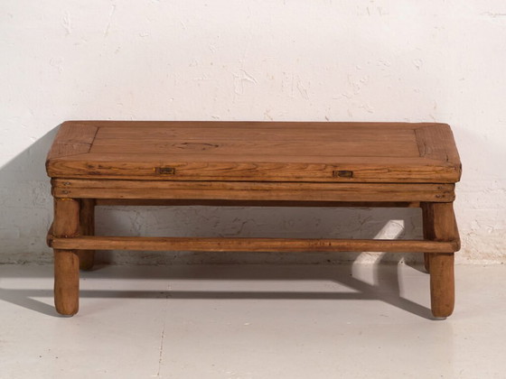 Tavolino basso antico in legno di pino – Cina, circa 1890 – Tavolini da caffè (photo 31 of 40)