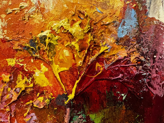 Image 1 of Gemälde Maria de Vries „Blumenfeld“