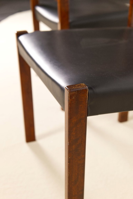 Image 1 of 6 Esszimmerstühle von Alfred Hendrickx für Belform, 1960er Jahre, Belgien