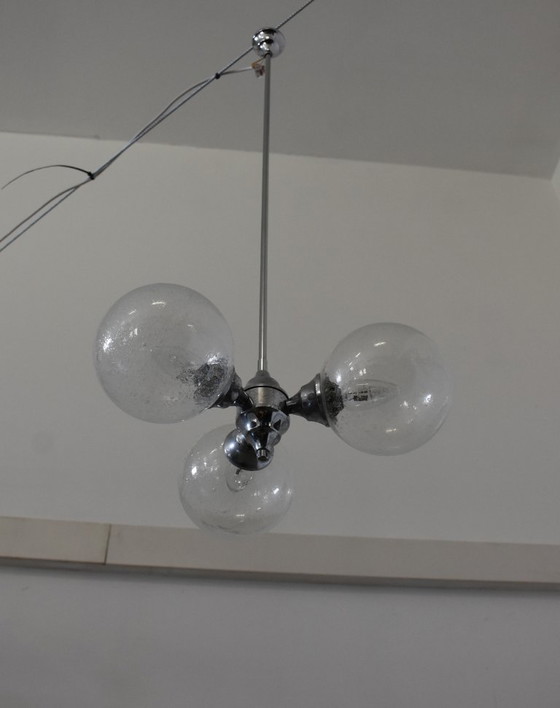 Image 1 of Vintage Sputnik Bubble glass lamp, 1970s