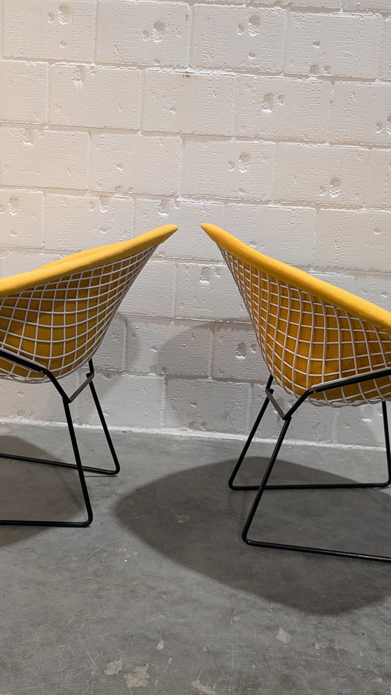 Image 1 of Bertoia diamond chairs set of 2 (1973 )