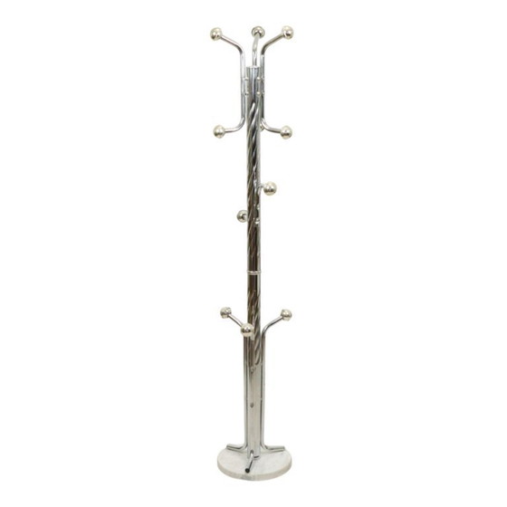 Image 1 of Porte-manteau italien sur pied style futuriste
