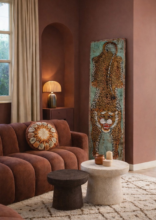 Panel mural indio Tigre