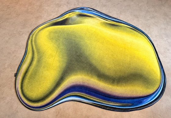 Moooi Carpets / Grande Tappeto Design Colorato Blu-Verde, Tappeti, Altro (foto 2 di 5)