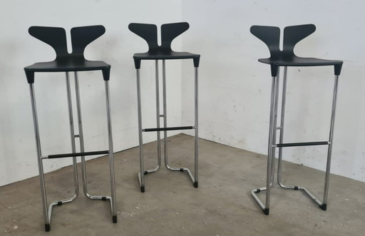 Sgabello da bar anni '80 di Casamania