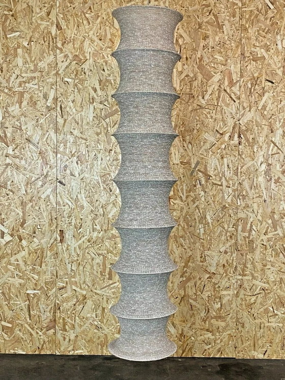 Image 1 of 60s 70s XXL Lamp Hanglamp Buislamp Stof Stof 60s