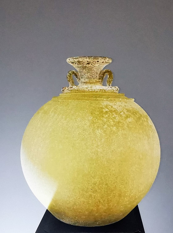 Image 1 of Cenedese Scavo Murano, jaren 60 Vaas