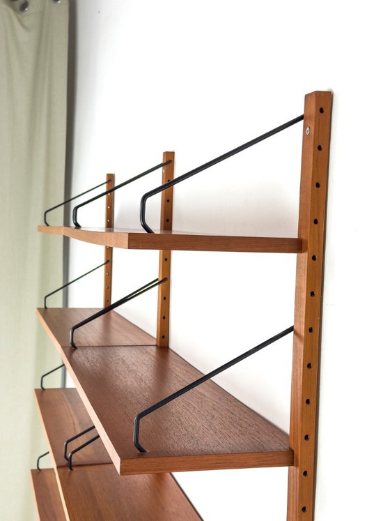 Cado Royal Book Shelf from Poul Cadovius, 1960s – Wandregal, Metal (photo 7 of 20)