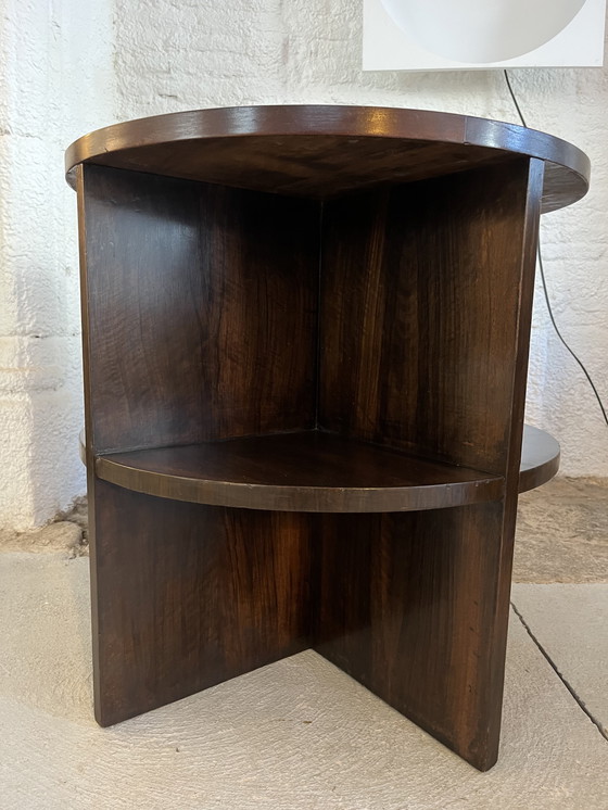 Image 1 of Tavolino e poltrona Art Déco in palissandro