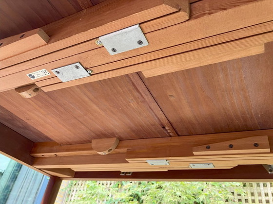 Image 1 of Mesa de comedor danesa extensible de teca de Aage Schmidt-Kristensen para Fritz Hansen