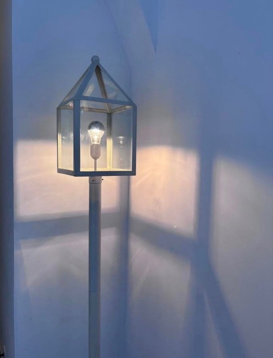 Image 1 of Grote design tuinlamp/lantaarn - Jan de Bouvrie 