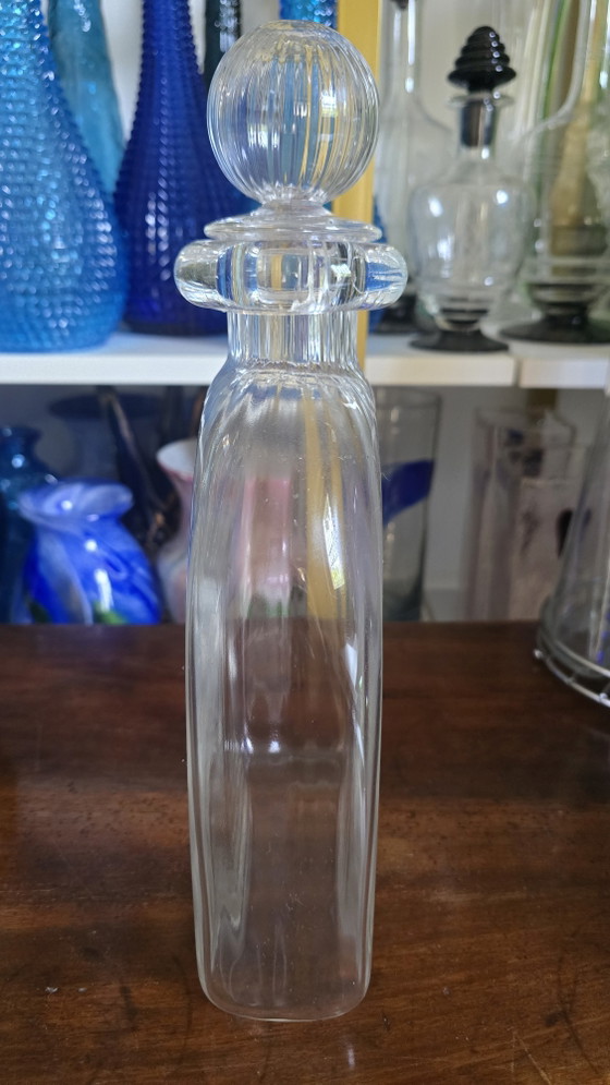 Carafe Carlo Moretti avec étiquette – Sculptures en verre, Glass (photo 2 of 7)