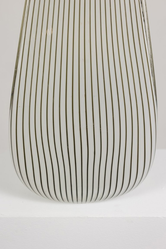 Image 1 of Lino Tagliapietra. Lampada a cono in vetro di Murano. Italia, anni '70