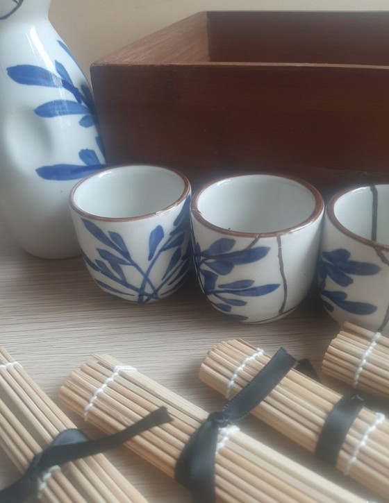 Image 1 of Handwerklicher Sake-Service – Kintsugi & Design Wabi-Sabi