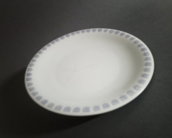 Image 1 of Piatto in porcellana secessionista Therese Trethan/schule Koloman Moser Vienna 1902