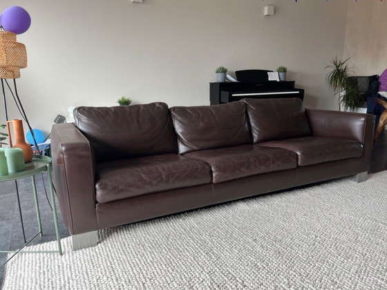 Image 1 of Molinari Ledersofa, 4-Sitzer