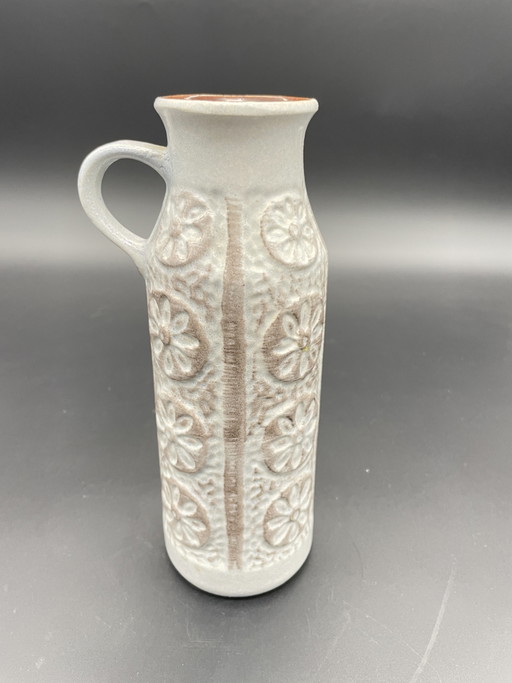 Bay Keramik Handled Vase 671-20 – West Germany, 1960s/70s