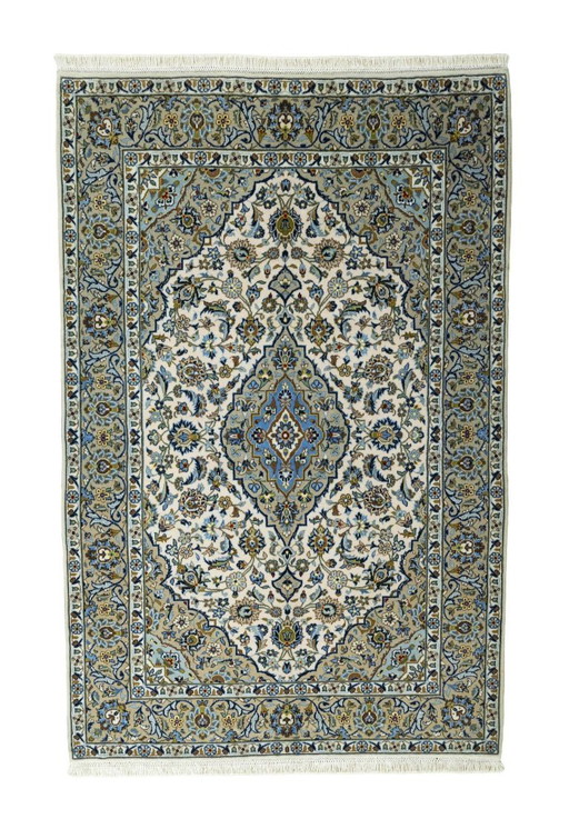 Tapis d'Orient Kashan - Noué à la main en laine kork fine - 215 X 141 cm