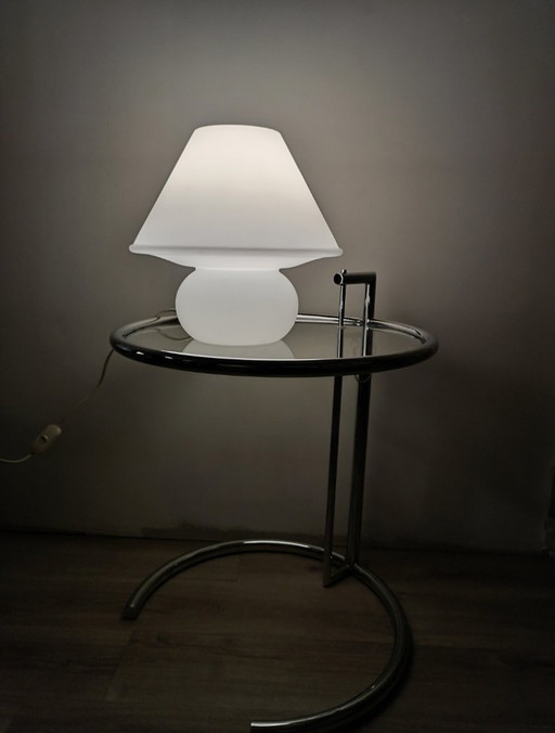Mushroom lamp by Glashutte Limburg 1970s