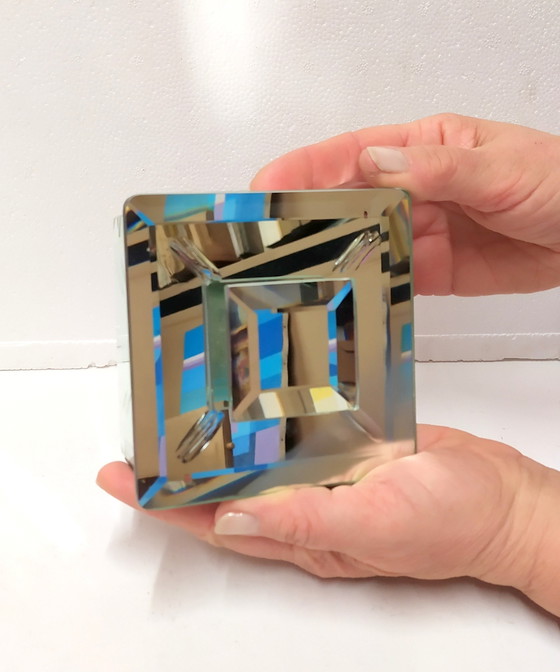 Image 1 of Kristalldose von Pietro Chiesa für Fontana Arte, 1940er Jahre