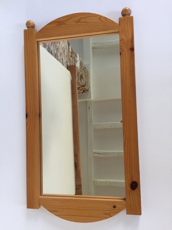 Specchio da Parete Vintage in Pino Massiccio – Vetro (photo 11 of 18)