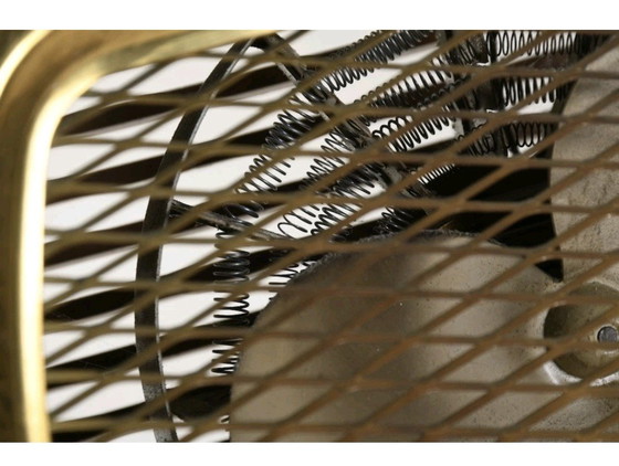 Image 1 of Vintage Ismet Ventilator nr. 9364 draagbaar ua plaatijzer
