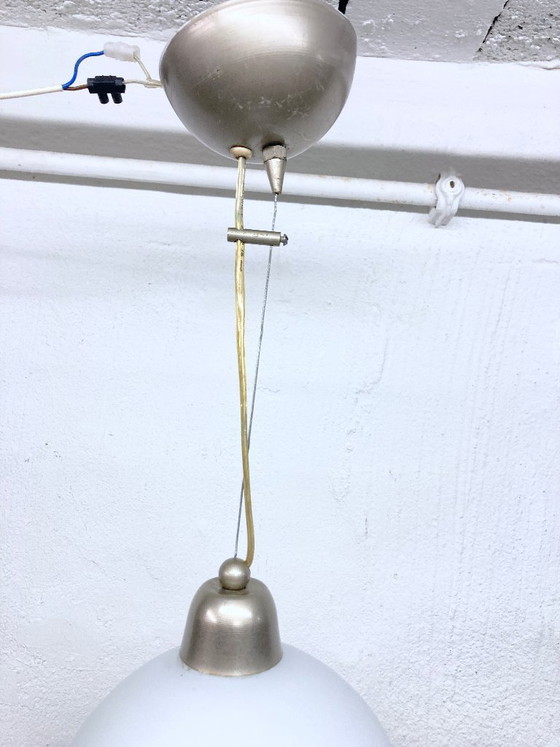 Image 1 of Lampada a sospensione italiana in vetro di Murano, stile Fazzoletto, design anni '80/'90.