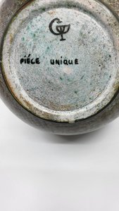 Image 1 of Sopera de sopa La Grange Aux Potiers de Madeleine y René de Valence Cerámica francesa Circa 1950