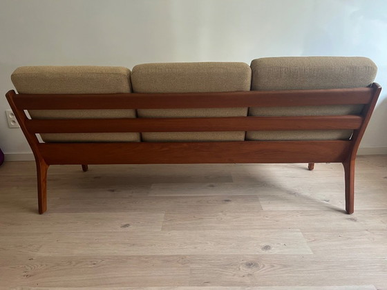 Vintage Teak Three-seater CADO Ole Wanscher – 3-5 seaters, Wood (photo 9 of 11)