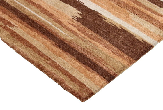 Modern Designer Hand-knotted Wool Rug New & Unused 200 x 142 cm, Rugs & carpets, Beige (photo 4 of 9)