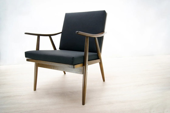 Set di 2 sedie anni '60, TON, Poltrone, Nero, Scandinavian (foto 2 di 4)