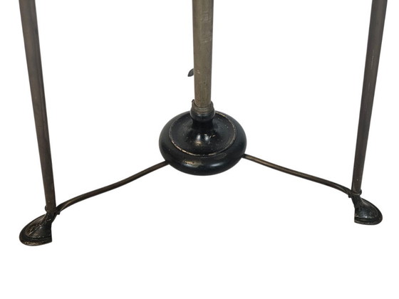 Image 1 of Art Nouveau - messing - koper - metaal - vloerlamp - 1e kwart 20e eeuw
