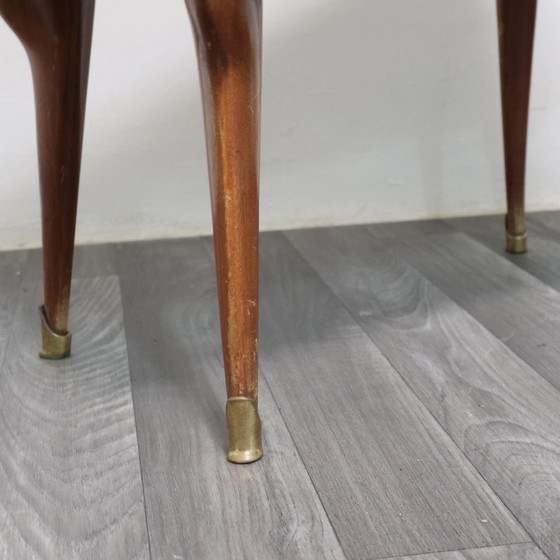 Image 1 of Coppia Di Comodini Gio Ponti Style Mid-Century 1950’s Modernariato Design