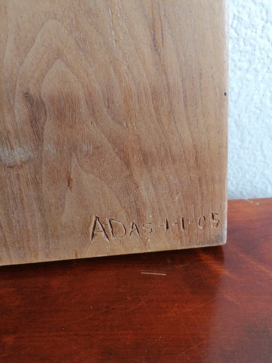 Image 1 of Handgesneden Houtsnijwerk - Leeuw