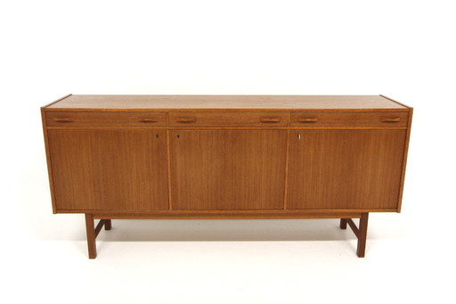 Enfilade scandinave en teck, Tibro Ulferts, Suède, 1960