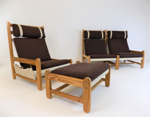 Niels Eilersen modular sofa by Peter Ole Schionning