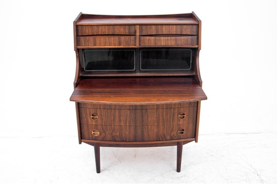 Image 1 of Bureau en bois de rose, G. Falsig, Møbelfabrik Holstebro, années 1970