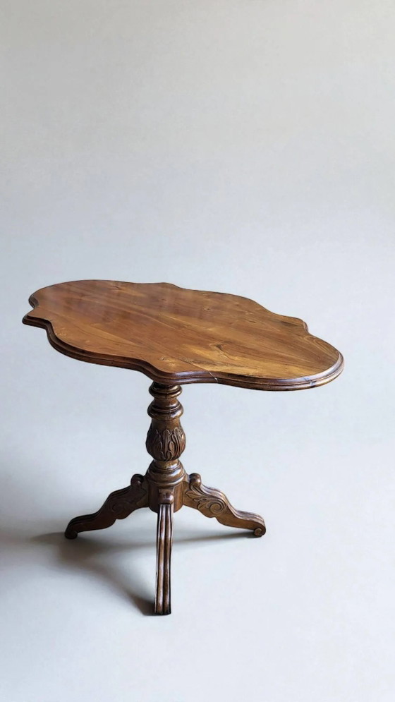 Table violon à quatre pieds vers 1900 – Tables d'appoint (photo 6 of 14)