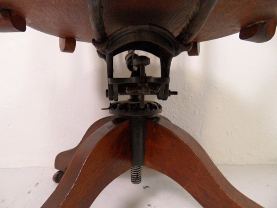 Image 1 of Antieke bureaustoel