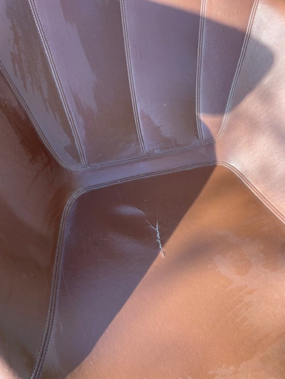 Image 1 of Pair of Moroso Italian design swivel armchairs