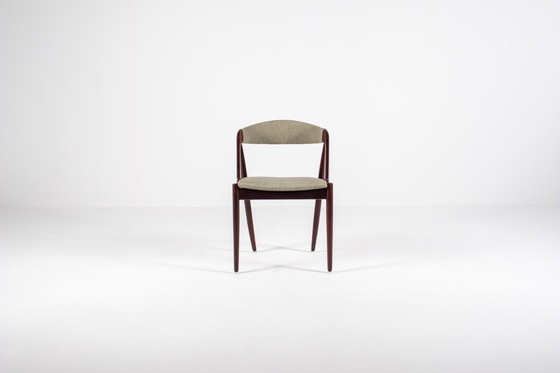 Image 1 of 6 sedie da pranzo in teak modello 31 Kai Kristiansen