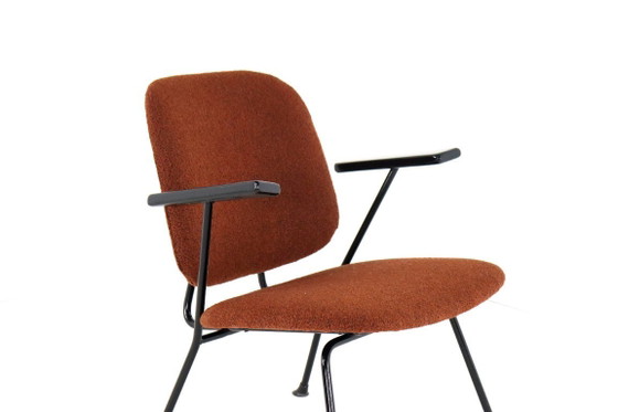Image 1 of  Set 2 Gijs van der Sluis fauteuils "No. 12"  vintage nieuw gestoffeerd